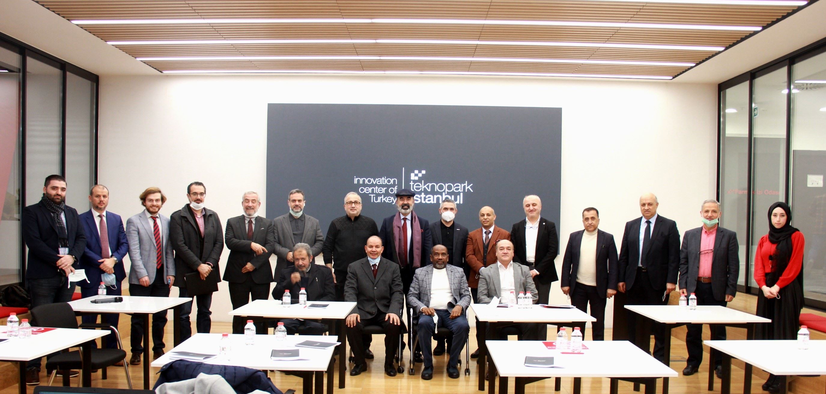 A visit to Teknopark Istanbul by the chairmans of Arab associations in Turkey